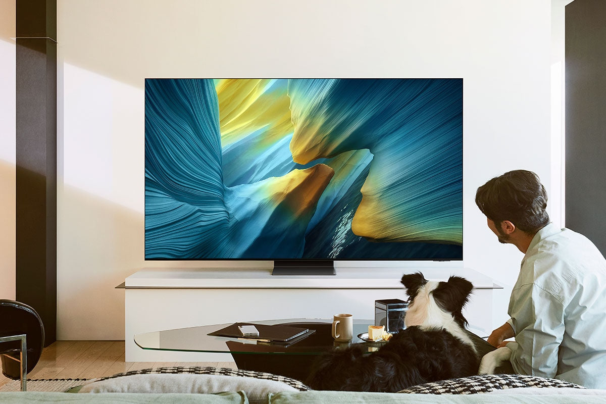 Samsung Series 9 QN83S95FAEXZA TV 2.11 m (83") 4K Ultra HD Smart TV Wi-Fi Black - QN83S95FAEXZA SAMSUNG