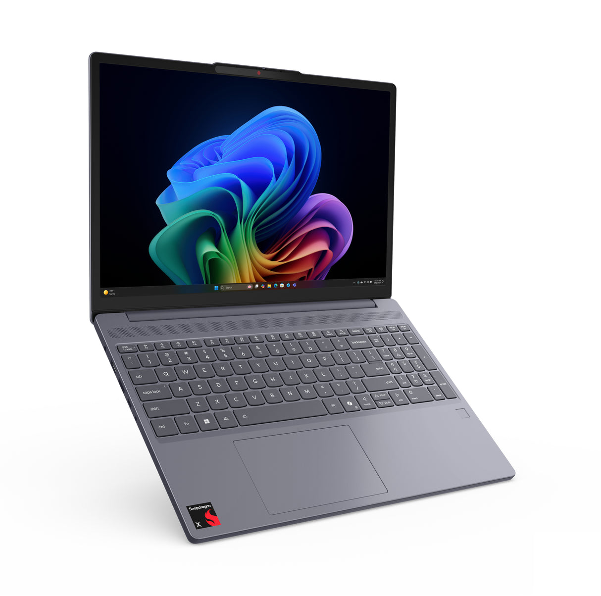 Lenovo IdeaPad Slim 3 15Q8X10 Copilot+ PC Snapdragon X1-26-100 Laptop 38.9 cm (15.3") Touchscreen WUXGA 16 GB 512 GB SSD Wi-Fi 7 (802.11be) Windows 11 Pro Grey - 83N3004TUS LENOVO