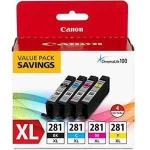 Canon CLI-281 XL ink cartridge Original Black, Cyan, Magenta, Yellow - 2037C005