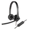H570e Binaural Over The Head Wired Headset, Black - 981-000574