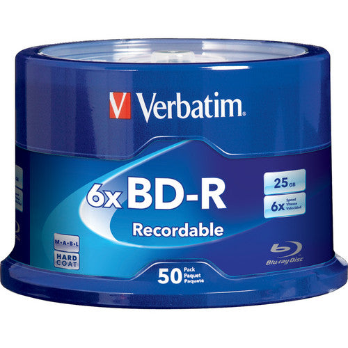 Verbatim 98397 blank Blu-Ray disc BD-R 25 GB 50 pc(s) - 98397