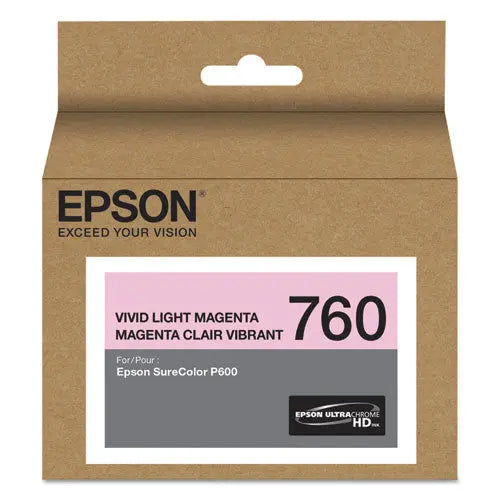 EPSON (760) UltraChrome HD Ink, Vivid Light Magenta - T760620 EPSON