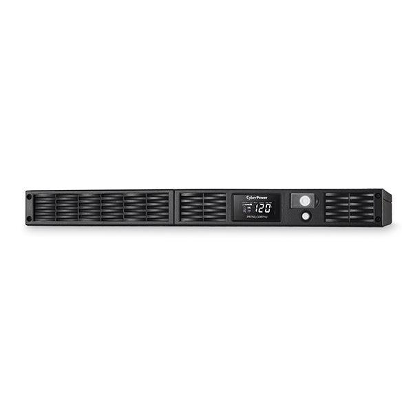 CyberPower PR750LCDRT1U uninterruptible power supply (UPS) Line-Interactive 0.75 kVA 600 W 7 AC outlet(s) - PR750LCDRT1U CYBERPOWER
