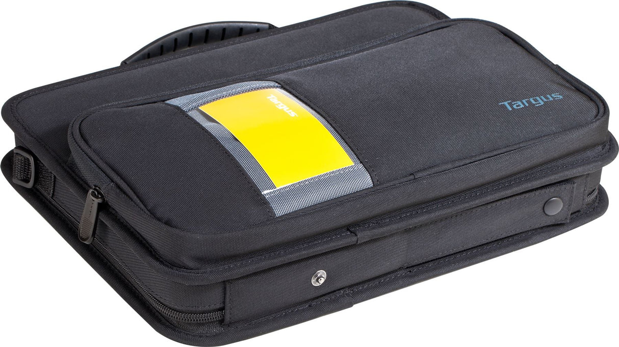 Targus TKC001 laptop case 29.5 cm (11.6") Briefcase Black, Yellow - TKC001