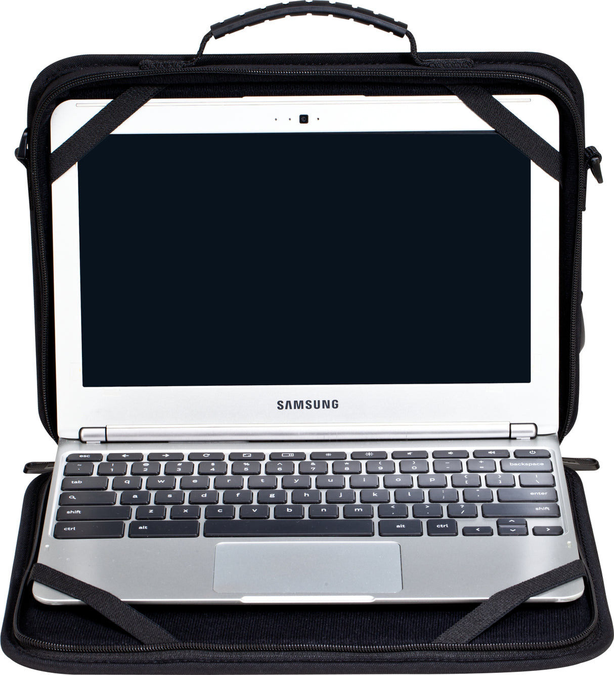 Targus TKC001 laptop case 29.5 cm (11.6") Briefcase Black, Yellow - TKC001