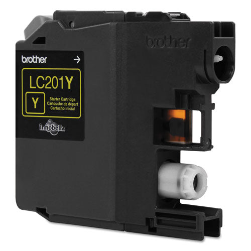 BROTHER Innobella Ink, 260 Page-Yield, Yellow - LC201Y