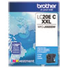 LC20EC INKvestment Super High-Yield Ink, 1,200 Page-Yield, Cyan - LC20EC