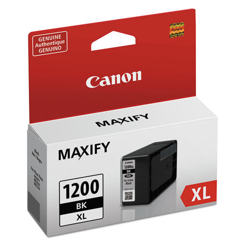 CANON  (PGI-1200XL) High-Yield Ink, 1,020 Page-Yield, Black - 9183B001