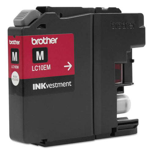 BROTHER  INKvestment Super High-Yield Ink, 1,200 Page-Yield, Magenta - LC10EM