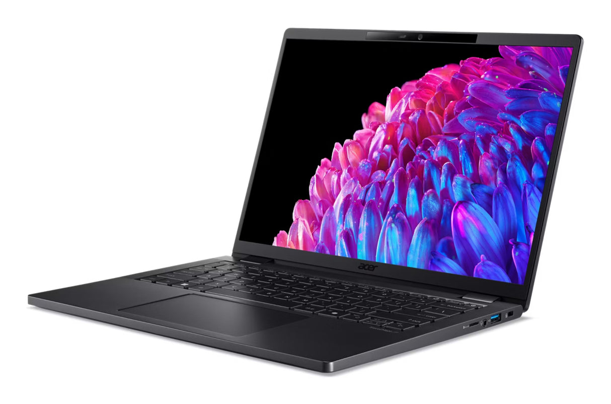 Acer TravelMate P6 TMP614-73T-78TG Intel Core Ultra 7 165H Laptop 35.6 cm (14") Touchscreen WUXGA 32 GB LPDDR5x-SDRAM 1 TB SSD Wi-Fi 7 (802.11be) Windows 11 Pro Black - NX.B5QAA.003 ACER