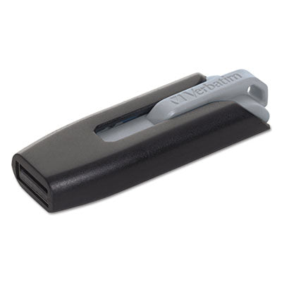 Store 'n' Go V3 USB 3.0 Drive, 128 GB, Black/Gray - 49189