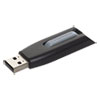 Store 'n' Go V3 USB 3.0 Drive, 16 GB, Black/Gray - 49172