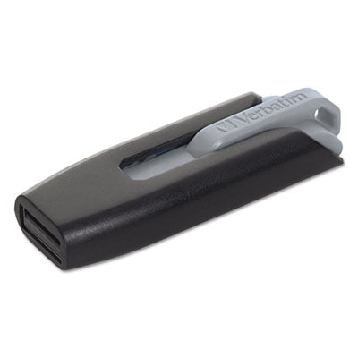 Store 'n' Go V3 USB 3.0 Drive, 64 GB, Black/Gray - 49174