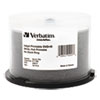 DVD+R Recordable Disc, 4.7 GB, 16x, Spindle, Hub Printable, White, 50/Pack - 94917