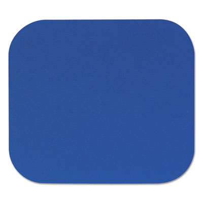 Polyester Mouse Pad, 9 x 8, Blue - 58021