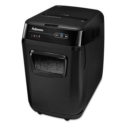 FELLOWES SHREDDER,200C,AUTOFEED,BK - 4653501