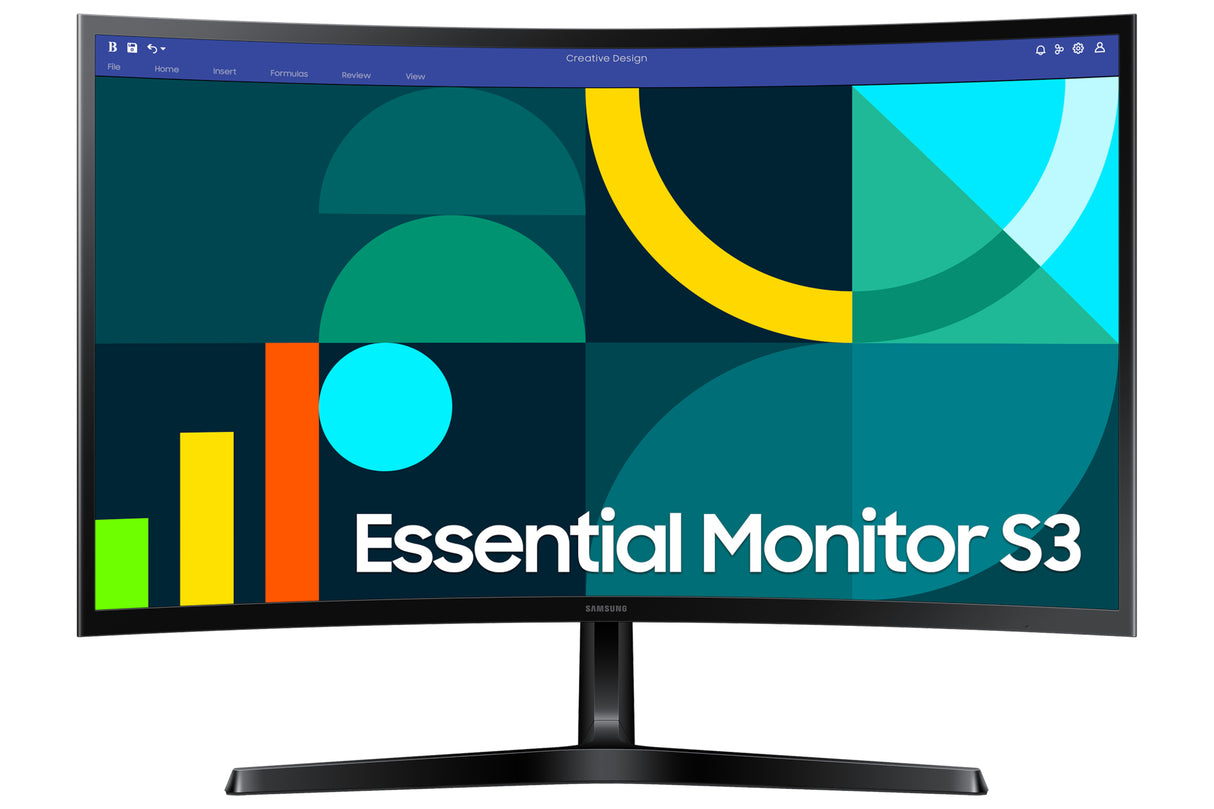 Samsung LS27D368GANXZA computer monitor 68.6 cm (27") 1920 x 1080 pixels Full HD LED Black - S27D368GAN