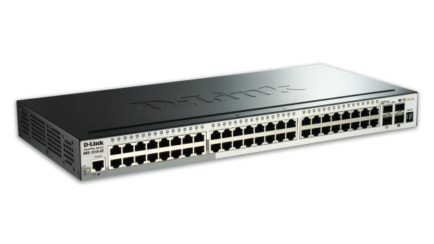 D-Link 52-Port Gigabit Stackable Smart Managed Switch including 4 x 10G SFP+ - DGS-1510-52X D-LINK