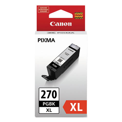 CANON (PGI-270XL) High-Yield Ink, Pigment Black - 0319C001 CANON