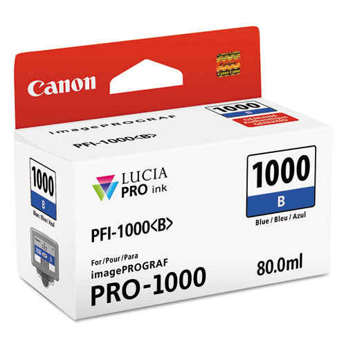 CANON  (PFI-1000) Lucia Pro Ink, Blue - 0555C002