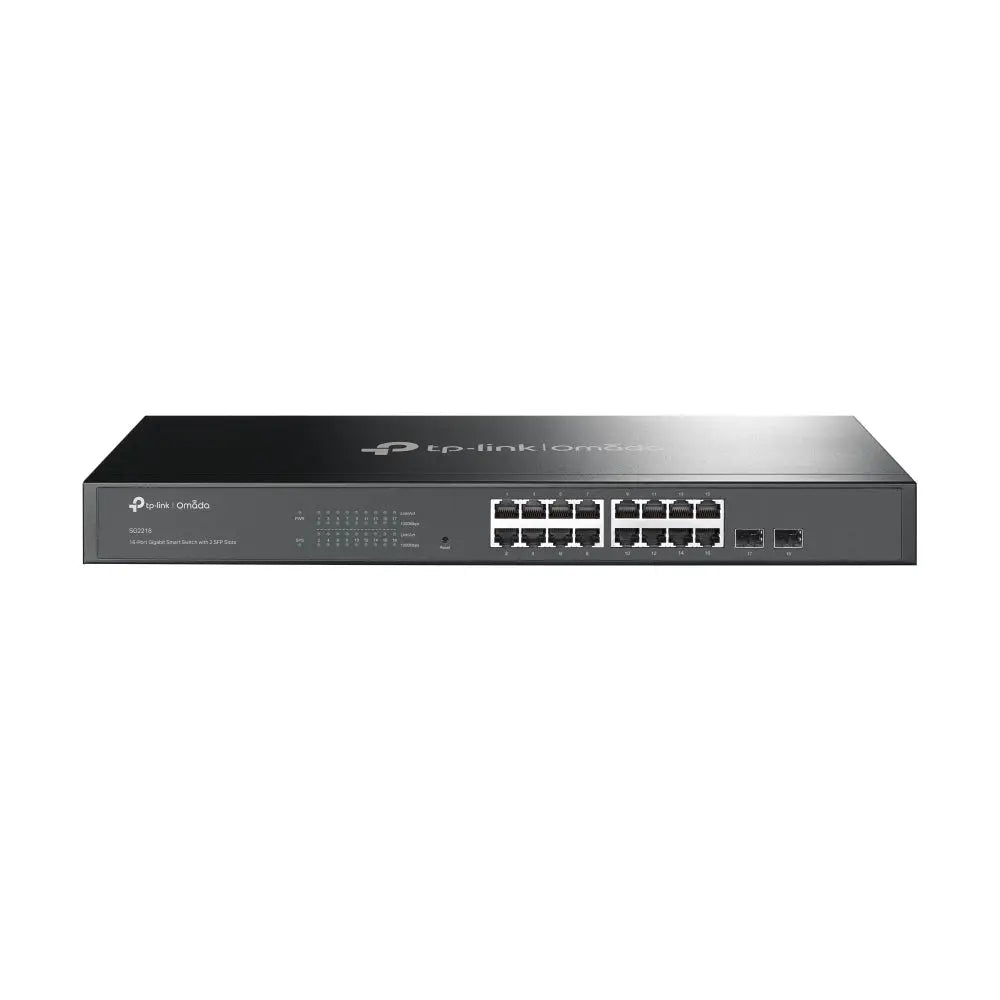 TP-Link Omada 16-Port Gigabit Smart Switch with 2 SFP Slots - SG2218 - eCommerce Business Prime