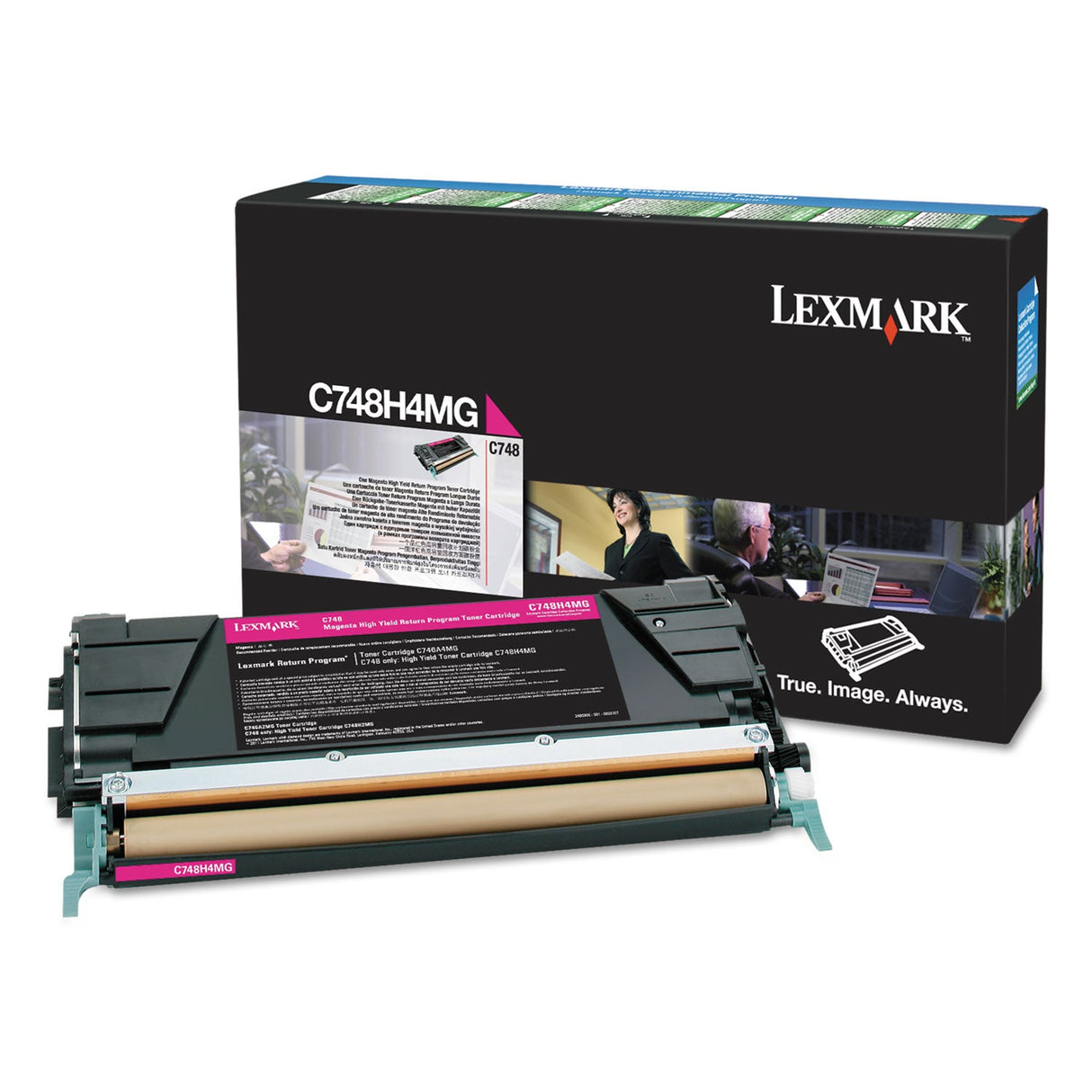 Lexmark C748 Magenta Toner Cartridge Return Program High Yield - C748H4MG LEXMARK