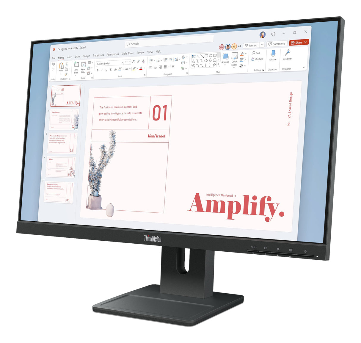 Lenovo ThinkVision E24-40 Monitor - 64BAMAT1UZ LENOVO