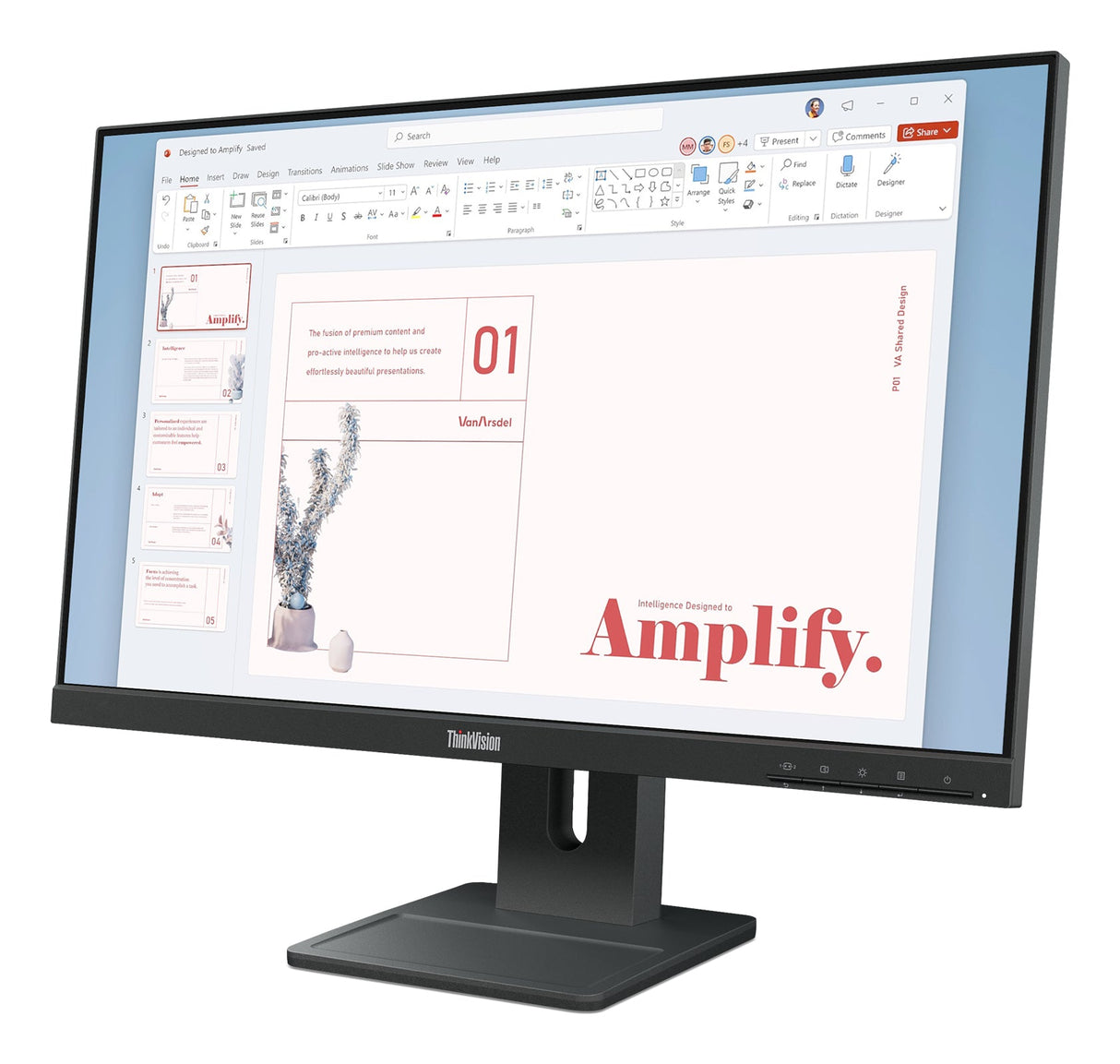 Lenovo ThinkVision E24-40 Monitor - 64BAMAT1UZ LENOVO