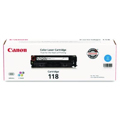 2661B001 (118) Toner, 2,900 Page-Yield, Cyan - 2661B001