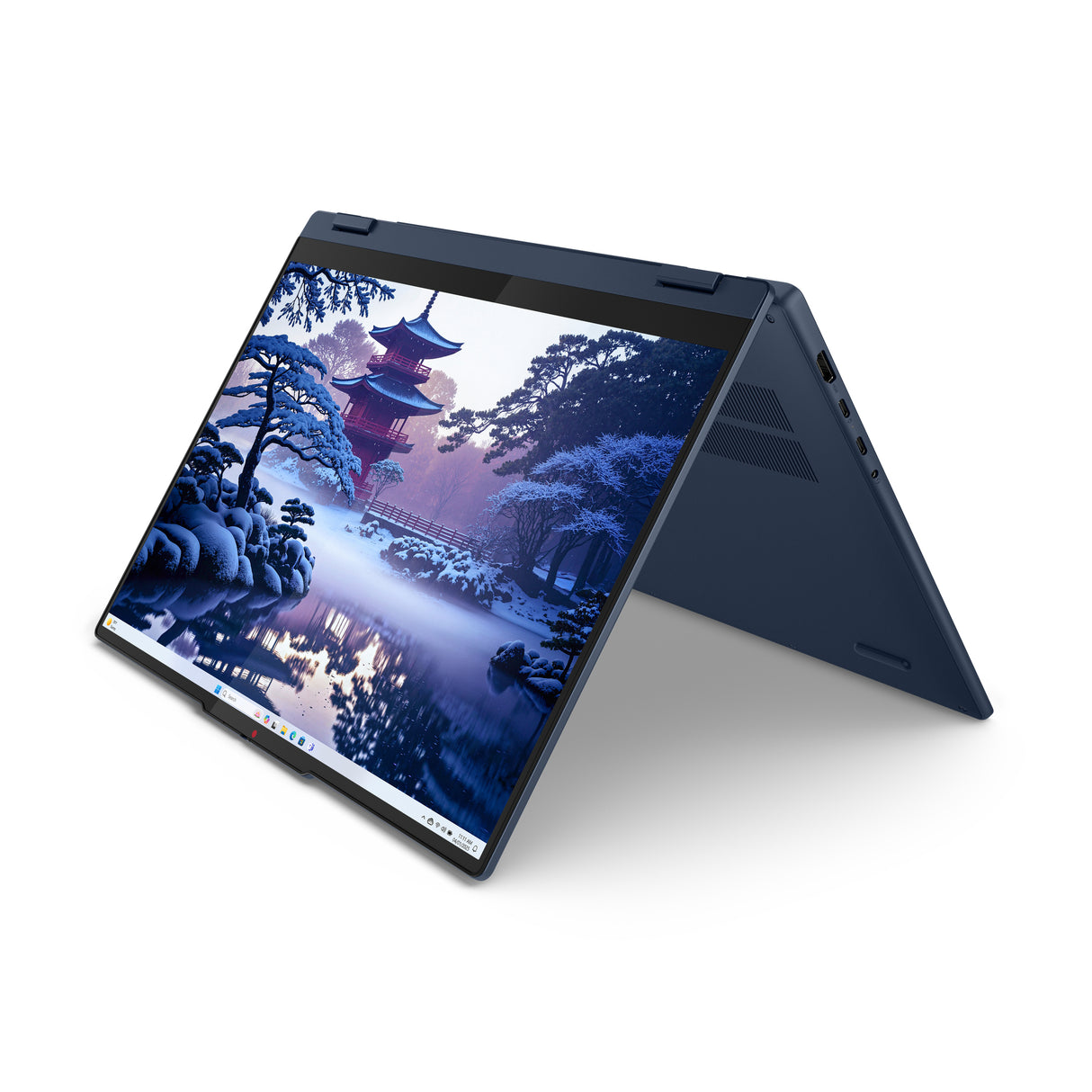 Lenovo IdeaPad 5 2-in-1 16IAL10 Intel Core Ultra 7 255U Hybrid (2-in-1) 40.6 cm (16") Touchscreen WUXGA 16 GB LPDDR5x-SDRAM 1 TB SSD Wi-Fi 6 (802.11ax) Windows 11 Home Swiss Blue - 83KS0012US