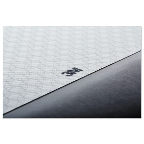 3M Mouse Pad with Precise Mousing Surface and Gel Wrist Rest, 8.5 x 9, Gray/Black - MW85B