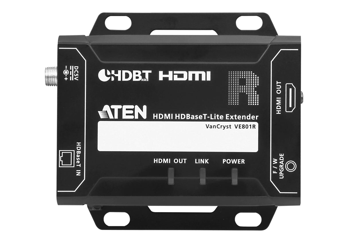 ATEN HDMI Receiver only over 1 CAT5e/6 Cable (70m) ,4K / HDBaseT-Lite (Class B) - VE801R