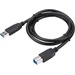 Targus 1m USB 3.0 USB cable USB 3.2 Gen 1 (3.1 Gen 1) USB A USB B 5 Gbit/s Black - ACC987USX