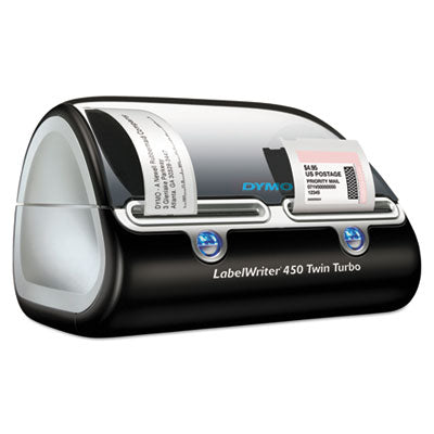LabelWriter 450 Twin Turbo Label Printer, 71 Labels/min Print Speed, 5.5 x 8.4 x 7.4 - 1752266