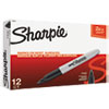 Super Permanent Marker, Fine Bullet Tip, Black, Dozen - 33001