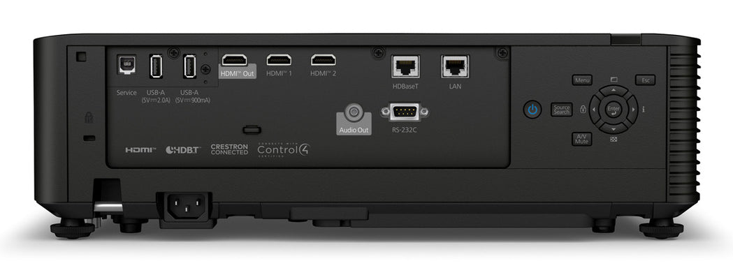 Epson PowerLite L795SE Short-Throw (0.8 - 1.3 TR) Laser Projector With Lens Shift (WiFi) (7,000 Lumens) (4KE) (Black) - V11HB26120