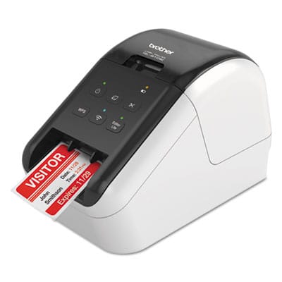 BROTHER Thermal QL-810W Ultra-Fast Label Printer with Wireless Networking, 110 Labels/min Print Speed, 5 x 9.38 x 6 - QL810W