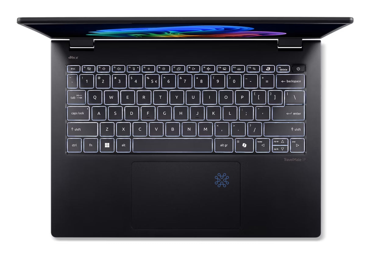 Acer TravelMate P6 14 AI TMP614-54-783H Copilot+ PC Intel Core Ultra 7 256V Laptop 35.6 cm (14") WQXGA+ 16 GB LPDDR5x-SDRAM 1 TB SSD Wi-Fi 7 (802.11be) Windows 11 Pro Black - NX.BJJAA.001 ACER