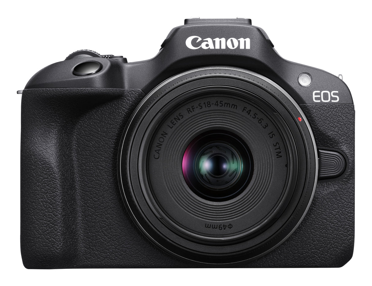 Canon EOS R100 + RF-S 18-45mm F4.5-6.3 IS STM Kit MILC 24.1 MP CMOS 6000 x 4000 pixels Black - 6052C012