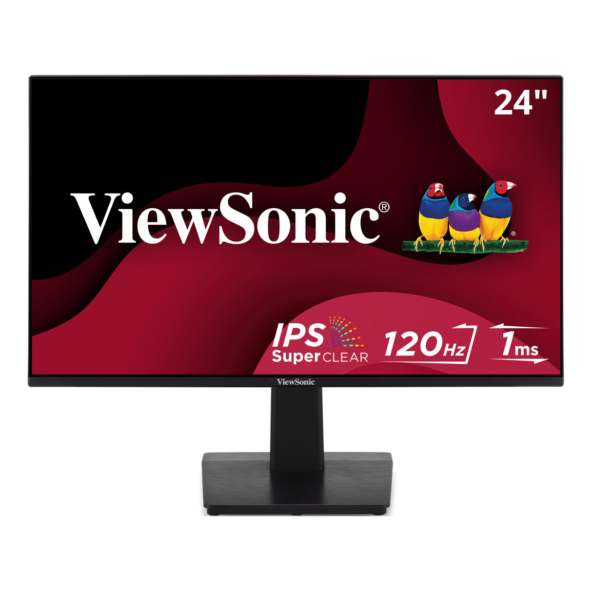 Viewsonic VA2448-MH computer monitor 61 cm (24") 1920 x 1080 pixels Full HD LED Black - VA2448-MH