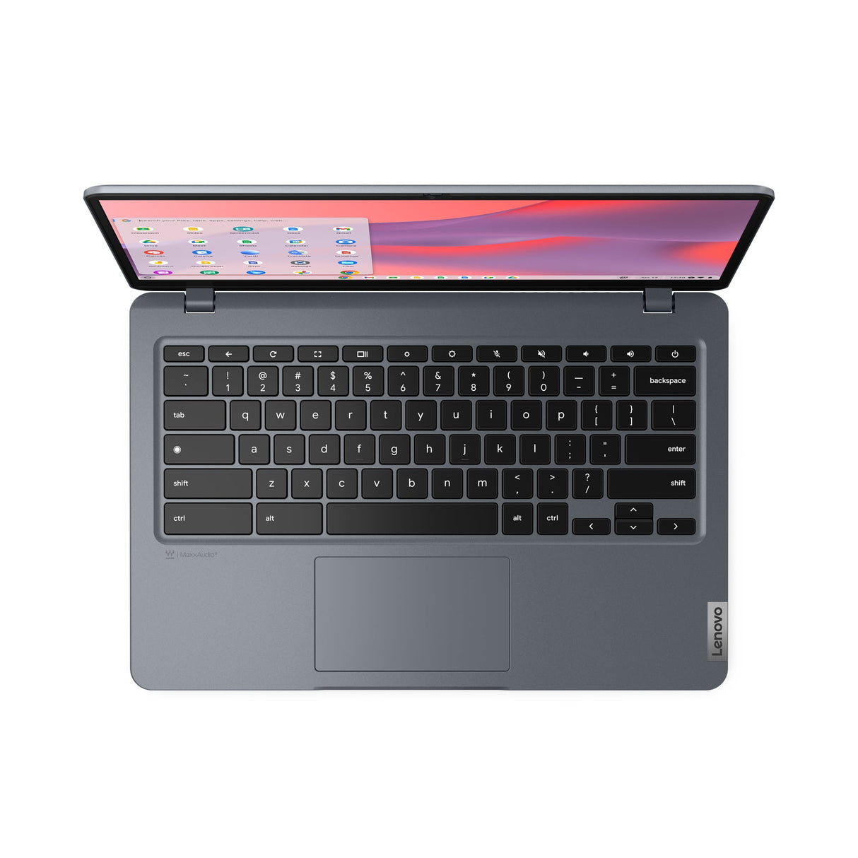 Lenovo 14e Chromebook Gen 3 Intel® N N100 35.6 cm (14") Full HD 8 GB LPDDR5-SDRAM 64 GB eMMC Wi-Fi 6E (802.11ax) ChromeOS English Grey - 82W6003CUS LENOVO