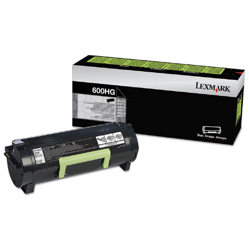 Lexmark Black Toner Cartridge Return Program High Yield 10,000 Pages - 60F0H0G