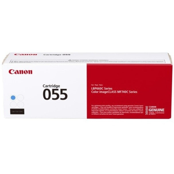 Canon imageCLASS 055 Cyan Toner Cartridge Standard Capacity 3015C001 Canon