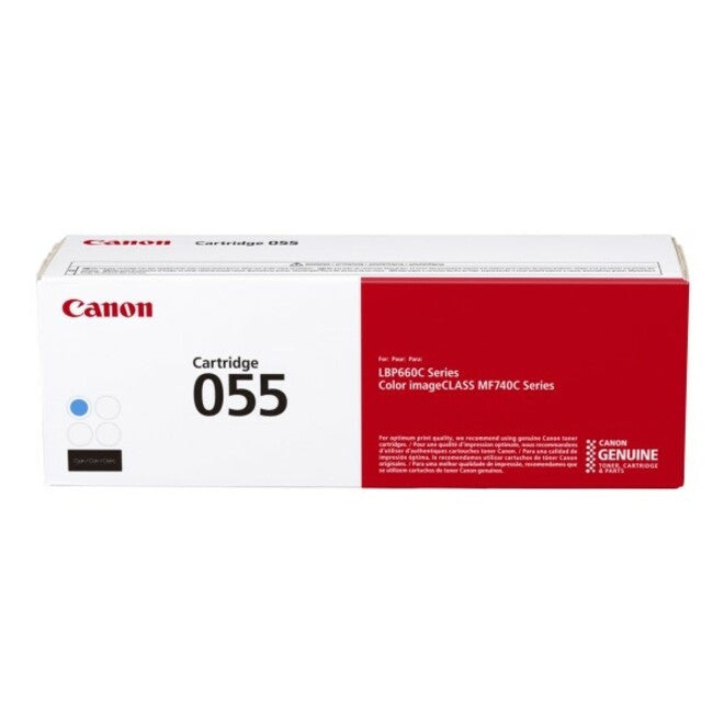 Canon imageCLASS 055 Cyan Toner Cartridge Standard Capacity 3015C001 Canon