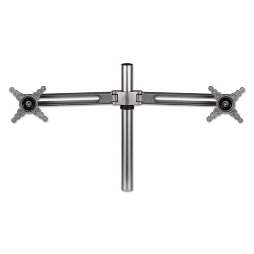 FELLOWES Lotus Dual Monitor Arm Kit, For 26" Monitors, Silver, Supports 13 lb - 8042901