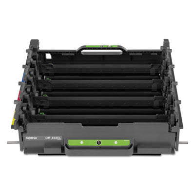 DR433CL Drum Unit, 50,000 Page-Yield, Black/Cyan/Magenta/Yellow - DR433CL