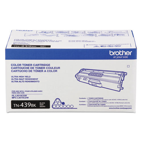 BROTHER Ultra High-Yield Toner, 9,000 Page-Yield, Black - TN439BK BROTHER