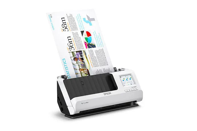 Epson DS-C480W Sheet-fed scanner Black, Grey - B11B269202 EPSON