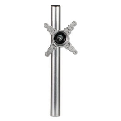 Lotus Single Monitor Arm Kit, For 26" Monitors, 180 Degree Rotation, 180 Degree Pan, Silver, Supports 17 lb - 8042801