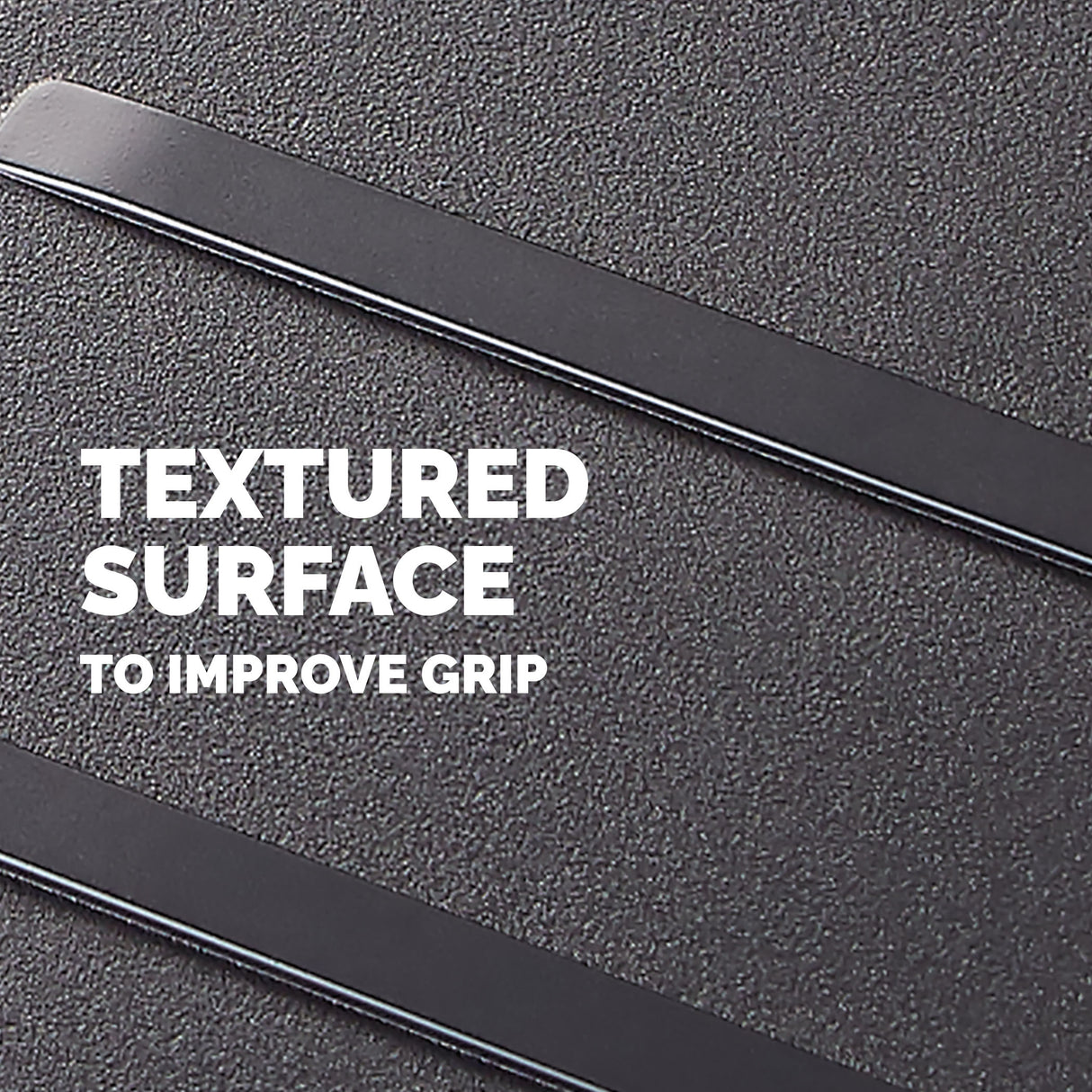 Fellowes Foot Rest Under Desk - Office Suites Under Desk Foot Rest Ergonomic Foot Rest with 3 Height Adjustable Positions & Antibacterial Technology - Foot Rest Stool for Office & Home - Black - 8035001